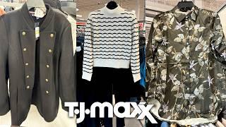 TJ MAXX NEW FINDS  FALL WOMEN'S CLOTHES, SWEATERS, JACKETS, CAPES, DRESSES & BLOUSES / SHOP WITH ME