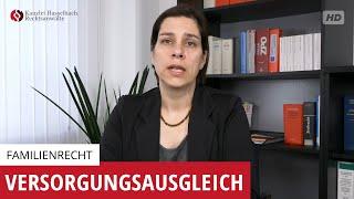 So funktioniert der Versorgungsausgleich bei einer Scheidung - Kanzlei Hasselbach