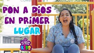 Enseñanzas Bíblicas para Niños Pon a Dios en primer lugar⭐