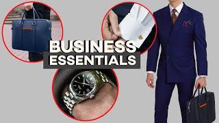 Essentials Every Business Owner / Professional MUST Own! | MEN'S FASHION ESSENTIALS