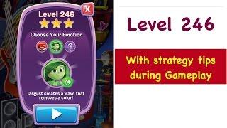 Inside Out Thought Bubbles Level 246 Tips and Strategy Walkthrough Gameplay