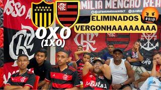 REACT- PEÑAROL 0(1X0)0 FLAMENGO- ELIMINADOS -VERGONHAAAA , MINUTOS FINAIS - LIBERTADORES 2024