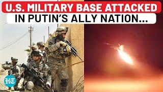 Missiles & Drones Fired At American Military Base In Syria After Yahya Sinwar’s Death | Watch