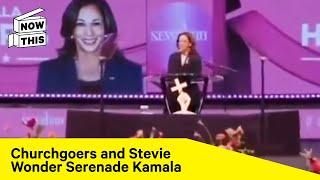 Stevie Wonder Serenades Kamala Harris for Her Birthday