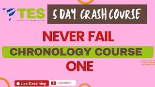 NEVER FAIL CHRONOLOGY COURSE 1