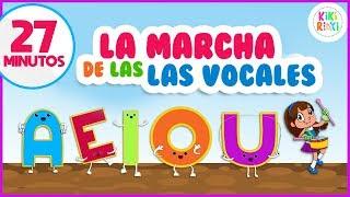 Canción de las vocales |  Vídeos infantiles educativos |   Las Vocales AEIOU y más vídeos infantiles