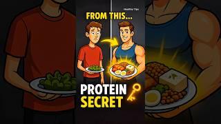 Unlocking the Secrets of High-Protein Meals for Weight Gain  #healthytips #shortsfeed #weightgain
