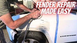 How To Repair And Paint A Fender In 9 Minutes