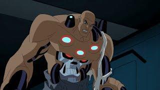 Luthor Turns into Brainiac - Justice League Unlimited