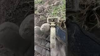 What is this mystery object found while metal detecting? #shorts