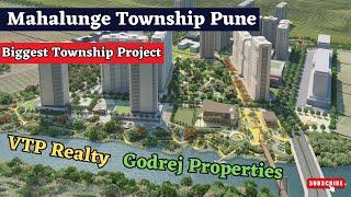 Mahalunge Township Update | VTP Realty Projects | Godrej Properties | Shot on 17 March 2024