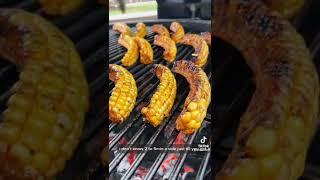 Grilled Corn Ribs #corn #cornribs #grilledcorn