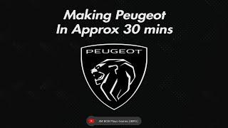 Making Peugeot In Approx 30 mins - F1 Manager 24 PS5