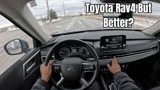 2024 Mitsubishi Outlander POV: A Rav4 But Better??