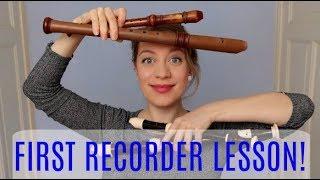 Your first RECORDER LESSON! | Team Recorder BASICS