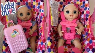 Baby Alive Packing her Bag to go to Grandmas House Baby Alive Real as can be baby doll