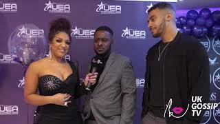 Jourds speaks to LV General & Bailey LDN at the UK Entertainment Awards