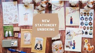 New stationery unboxing (big stationery haul, Cafe Analog, Miso paper, Paperimuru etc.)