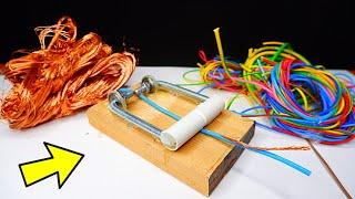 The Most Working Device for Stripping Copper Wires | 5 New Ideas | Unbelievable.