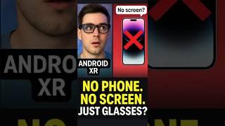 Android XR Glasses: No Phone. No Screen. Just AI.  #ai #aishorts #tech #technology #techgadgets