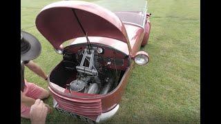 Bond Minicar Mk A walkaround, with engine bay detail