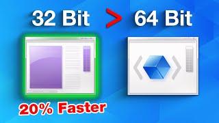 Should You EVER Use 32-Bit Versions of Apps? (Yes Actually)