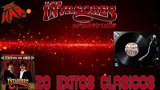 LOS INVASORES DE NUEVO LEON 20 EXITAZOS CLASICOS DE ORO LO MEJOR DE LO MEJOR DJ HAR