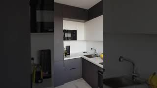 Кухня модерн с фасадом из МДФ пленки