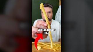 I tested the worlds longest french fries?!