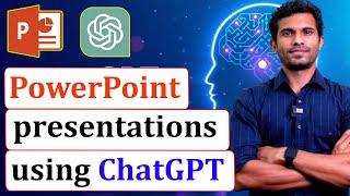 Create PowerPoint presentations with ChatGPT