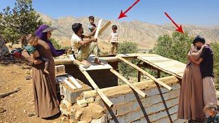 The Joy of Life: Building a Beautiful Roof with Wood and Boards by Mehdi and Kobra