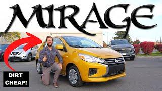 2024 Mitsubishi Mirage: The Cheapest New Car In The USA!