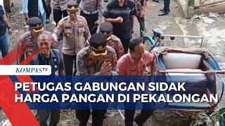 Polri-Disperindag Sidak Harga Pangan di Pasar Pekalongan dan Antisipasi Penimbunan