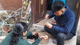 #Vlog45 आज हमारा मोटु बिमार  हो गया।