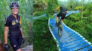 TACKLING THE TECHNICAL SECTIONS!  Virginia Key Mountain Biking 