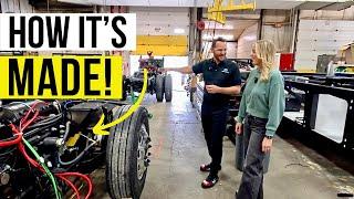 See how LUXURY motorhomes are BUILT - Factory TOUR of Fleetwood Family RV