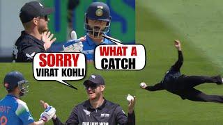 Virat Kohli appreciate Glenn Phillips after one hand stunning catch, Ind vs NZ Champions Trophy 25