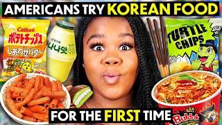 Americans Try Korean Snacks For The First Time! | People vs Food