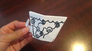 Origami Cup Tutorial: Easy