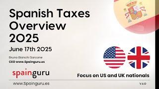 Spanish Taxes Explained in 2025! (Webinar)