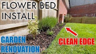 How to Install a Flower Bed - Garden Renovation - New Build Garden