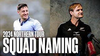 Who made the squad?  All Blacks squad revealed for Northern Tour