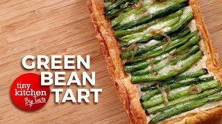 Green Bean Tart // Tiny Kitchen Big Taste