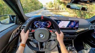 2025 BMW M4 CS - POV First Drive (Binaural Audio)