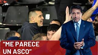 La letal reacción de Eduardo Feinmann al ver a Juan Román Riquelme “frenando” a la barra de Boca