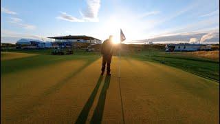 INCREDIBLE FPV DRONE fly through at Dundonald Links