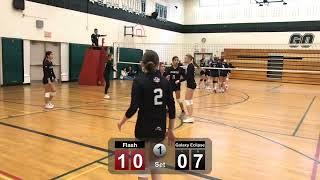 LS Flash (25) vs. Galaxy Eclipse (22) - set 1