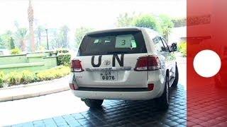 Syria: UN weapons inspectors to begin work on Monday