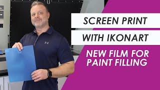 Screen Print & Paint Fill with Ikonart Film | IKONICS Imaging