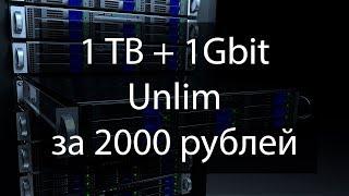 Самый дешевый выделенный сервер с каналом 1 Гигабит
